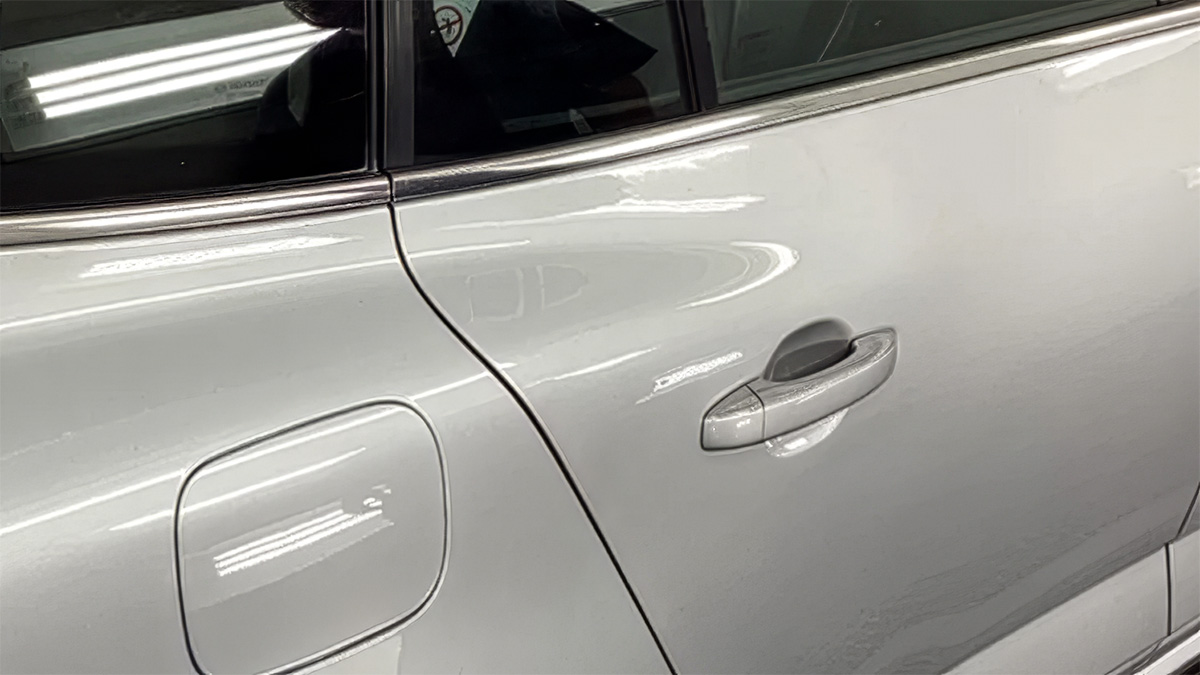 Resultat efter reparation af bilen hos Carbucks